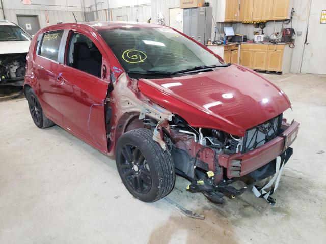 CHEVROLET SONIC LT 2015 with VIN 1G1JC6SH4F4181132 - Photo from auction