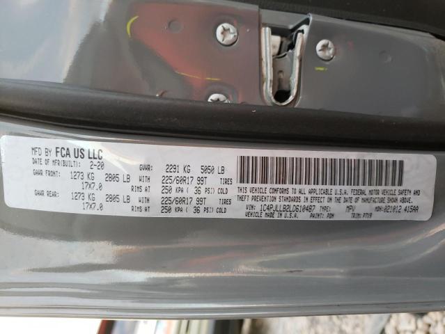 Photo 10 from auction – 2020 JEEP CHEROKEE L with VIN 1C4PJLLB2LD610487
