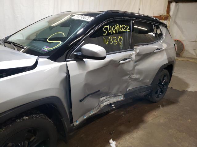 Photo 9 from auction – 2020 JEEP COMPASS LA with VIN 3C4NJDBB3LT165363