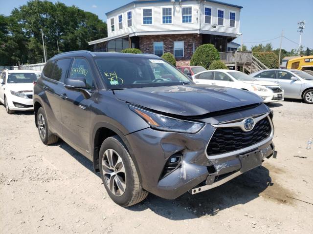 TOYOTA HIGHLANDER 2021 with VIN 5TDGBRCH4MS521675 - Photo from auction