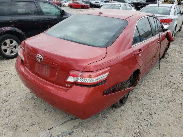Photo 4 from auction – 2011 TOYOTA CAMRY BASE with VIN 4T1BF3EK1BU131514