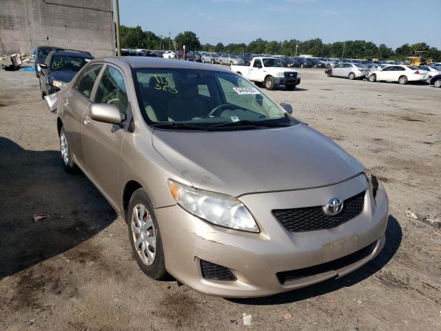 TOYOTA COROLLA BA 2009 with VIN 2T1BU40E69C023852 - Photo from auction