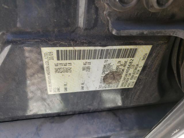 Photo 10 from auction – 2010 NISSAN ALTIMA BAS with VIN 1N4AL2AP1AN408682