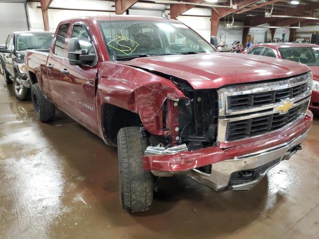 CHEVROLET SILVERADO 2014 with VIN 1GCVKREC3EZ381563 - Photo from auction