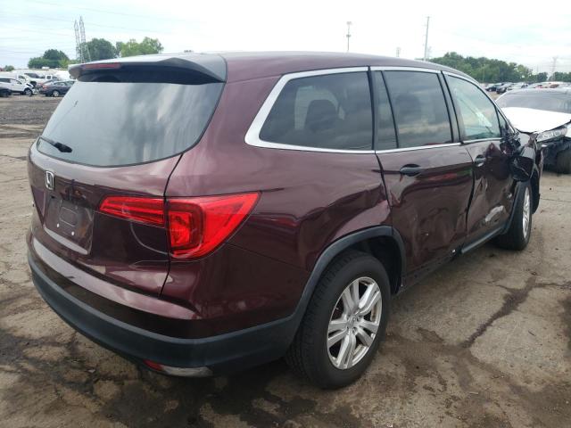 Photo 4 from auction – 2016 HONDA PILOT LX with VIN 5FNYF5H15GB026164