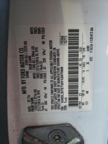Photo 10 from auction – 2017 FORD TRANSIT CO with VIN NM0LS7E72H1297068
