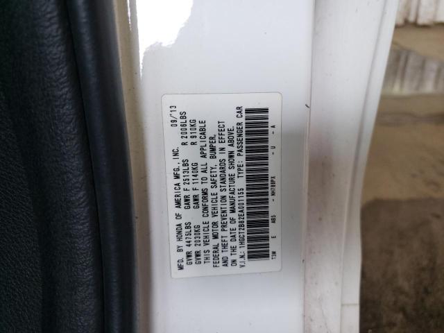 Photo 10 from auction – 2014 HONDA ACCORD EXL with VIN 1HGCT2B82EA001155