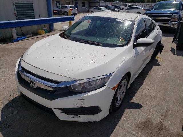 Photo 2 from auction – 2017 HONDA CIVIC LX with VIN 19XFC2F56HE034494