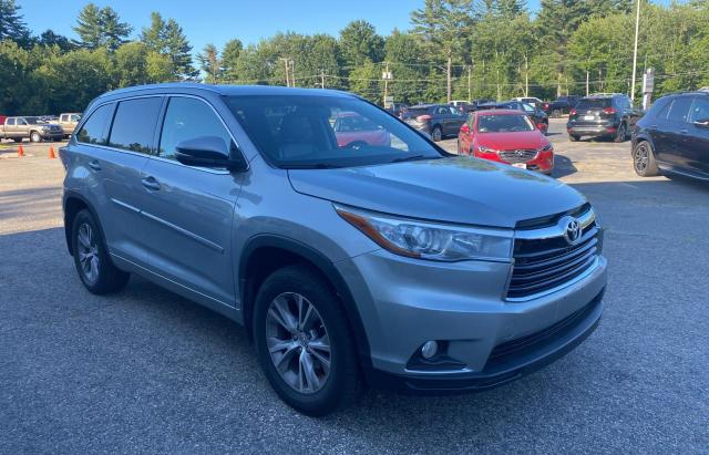TOYOTA HIGHLANDER 2015 with VIN 5TDJKRFH5FS172997 - Photo from auction
