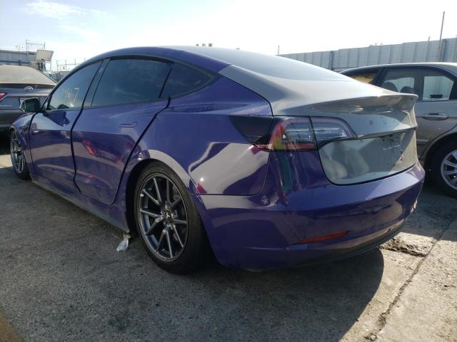 Photo 3 from auction – 2019 TESLA MODEL 3 with VIN 5YJ3E1EB9KF388834