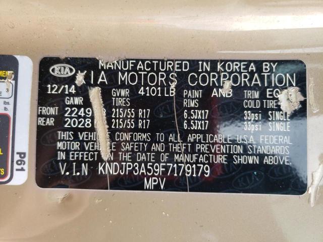 Photo 10 from auction – 2015 KIA SOUL + with VIN KNDJP3A59F7179179