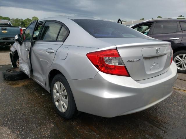 Photo 3 from auction – 2012 HONDA CIVIC LX with VIN 19XFB2F58CE012248