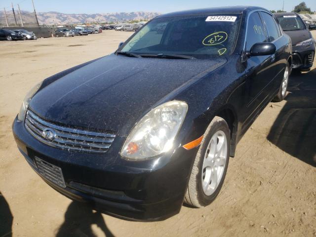 Photo 2 from auction – 2004 INFINITI G35 with VIN JNKCV51F54M709180