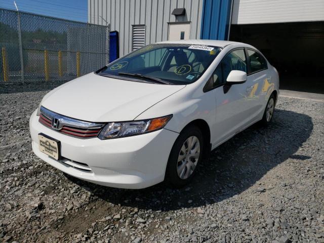 Photo 2 from auction – 2012 HONDA CIVIC LX with VIN 2HGFB2F41CH048876