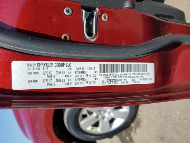 Photo 10 from auction – 2011 DODGE RAM 1500 with VIN 1D7RB1GT9BS550382