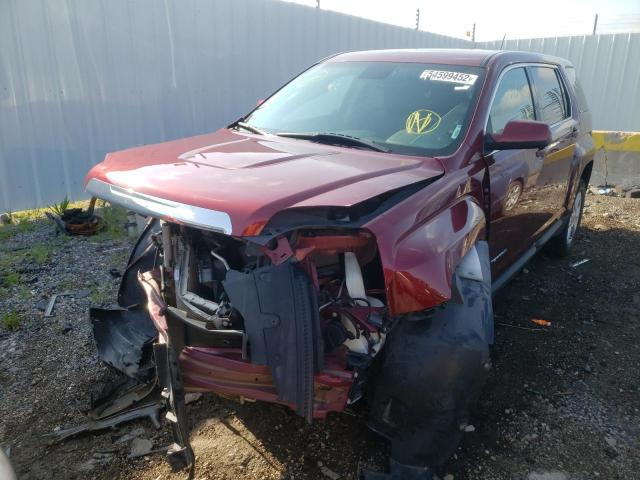 Photo 2 from auction – 2016 GMC TERRAIN SL with VIN 2GKALMEK2G6284184