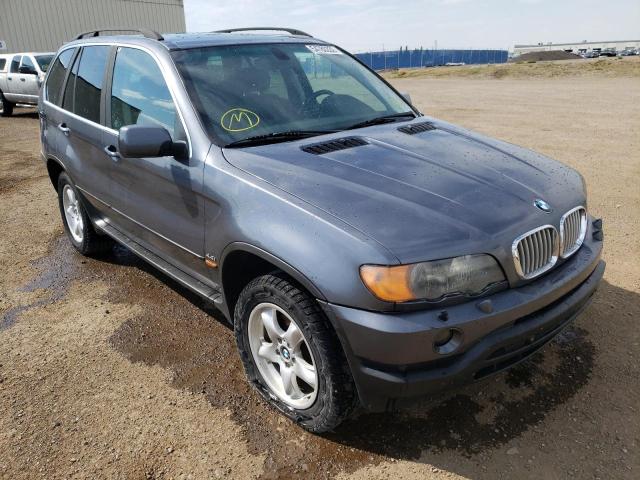 BMW X5 4.4I 2001 with VIN WBAFB33571LH23728 - Photo from auction