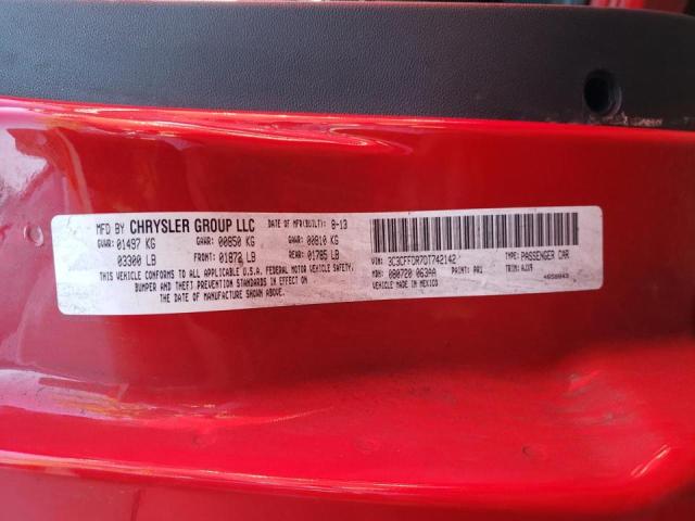 Photo 10 from auction – 2013 FIAT 500 POP with VIN 3C3CFFDR7DT742142