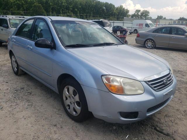 KIA SPECTRA EX 2008 with VIN KNAFE121385543099 - Photo from auction