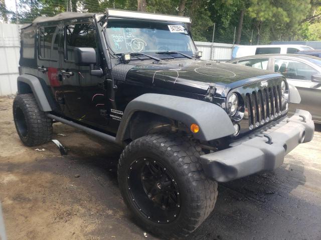 JEEP WRANGLER U 2014 with VIN 1C4BJWDG7EL311785 - Photo from auction