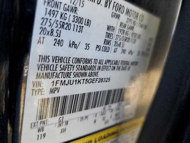 Photo 10 from auction – 2016 FORD EXPEDITION with VIN 1FMJU1KT5GEF28325