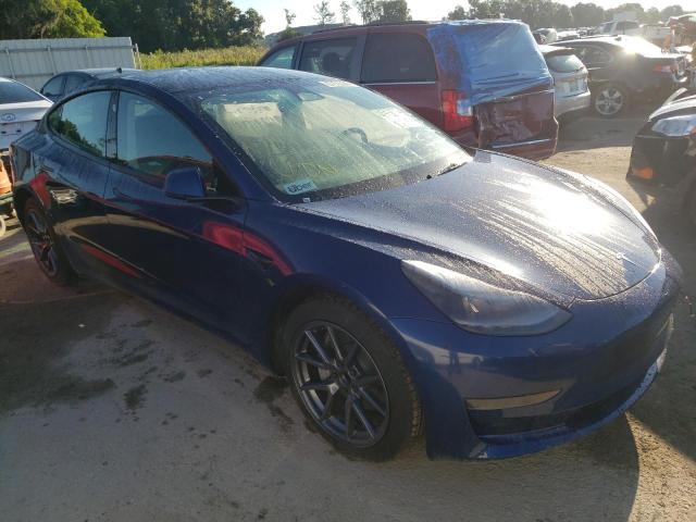 TESLA MODEL 3 2022 with VIN 5YJ3E1EA1NF190552 - Photo from auction