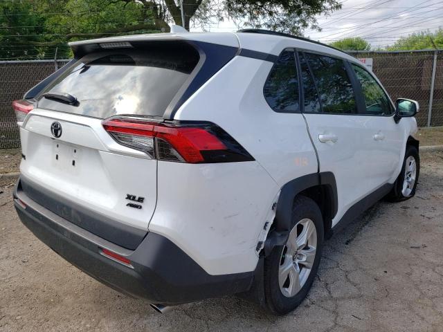 Photo 4 from auction – 2021 TOYOTA RAV4 XLE with VIN 2T3P1RFV4MC233627