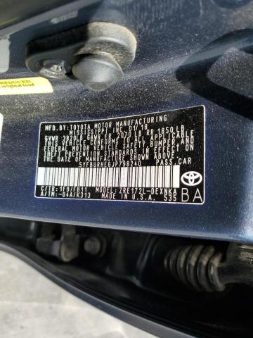 Photo 10 from auction – 2018 TOYOTA COROLLA L with VIN 5YFBURHE6JP798240