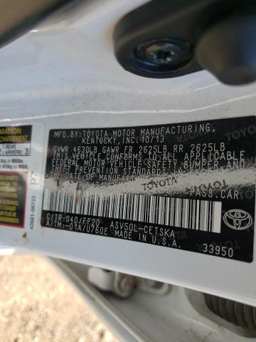 Photo 10 from auction – 2014 TOYOTA CAMRY L with VIN 4T1BF1FK9EU335176