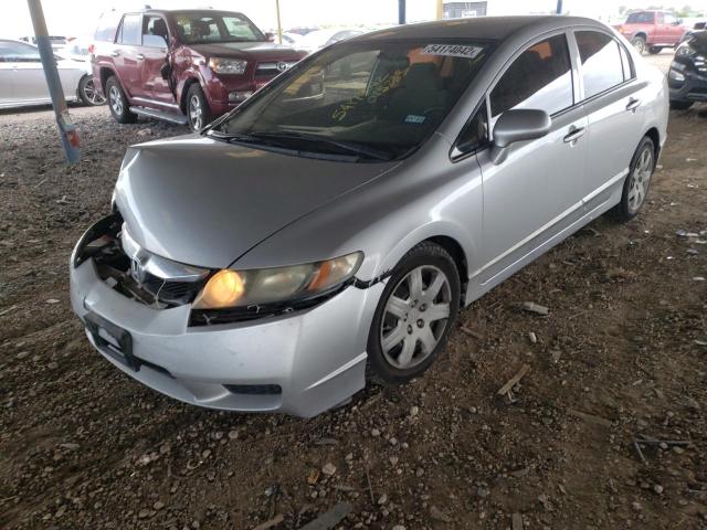 Photo 2 from auction – 2011 HONDA CIVIC LX with VIN 19XFA1F51BE045233
