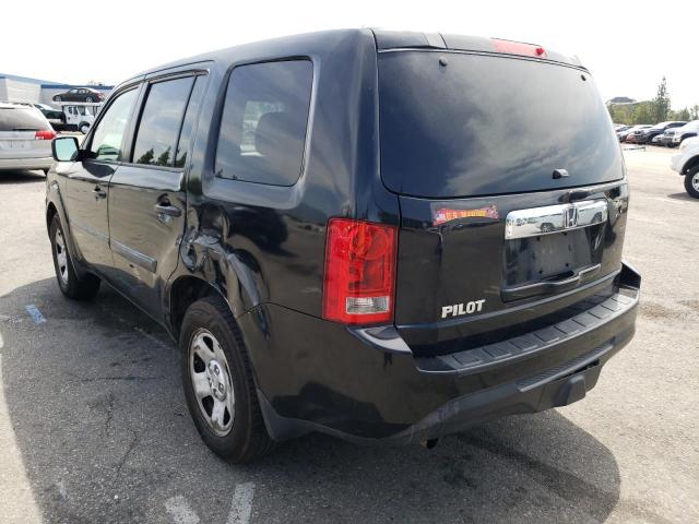 Photo 3 from auction – 2013 HONDA PILOT LX with VIN 5FNYF3H25DB019661