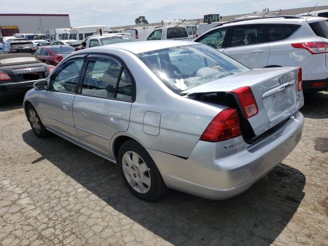 Photo 3 from auction – 2002 HONDA CIVIC EX with VIN 2HGES26782H539207