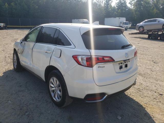 Photo 3 from auction – 2017 ACURA RDX TECHNO with VIN 5J8TB4H56HL020151