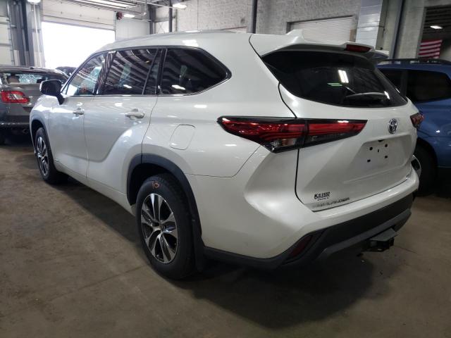 Photo 3 from auction – 2022 TOYOTA HIGHLANDER with VIN 5TDHBRCH2NS547116