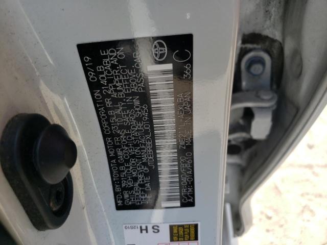 Photo 10 from auction – 2020 TOYOTA COROLLA LE with VIN JTDEBRBEXLJ019456