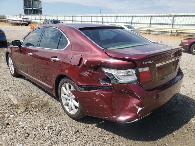 Photo 3 from auction – 2007 LEXUS LS 460 with VIN JTHBL46FX75003941