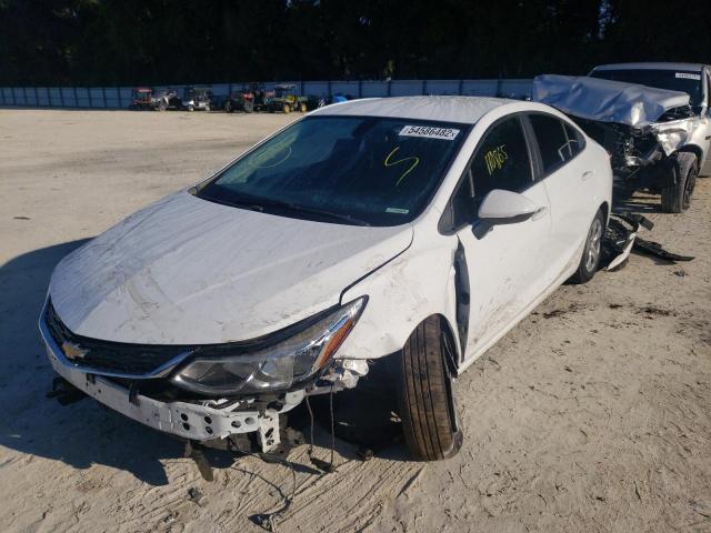 Photo 2 from auction – 2017 CHEVROLET CRUZE LS with VIN 3G1BC5SMXHS554690