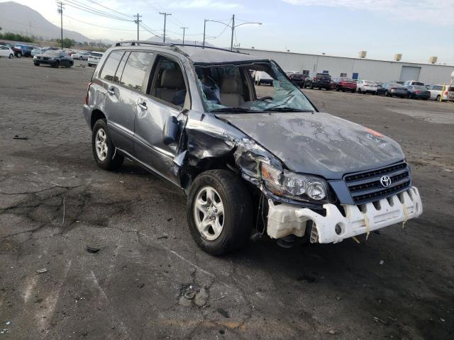 TOYOTA HIGHLANDER 2003 with VIN JTEGD21A130072184 - Photo from auction