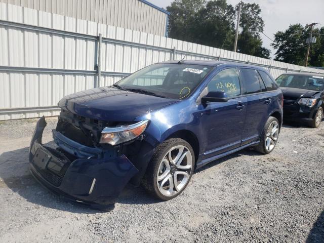Photo 2 from auction – 2012 FORD EDGE SPORT with VIN 2FMDK3AK6CBA49330