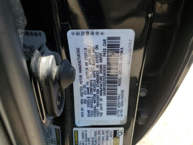 Photo 10 from auction – 2005 TOYOTA COROLLA LE with VIN 1NXBR32E25Z469093