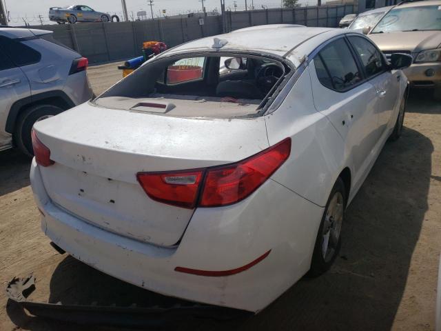 Photo 4 from auction – 2014 KIA OPTIMA LX with VIN 5XXGM4A78EG344901