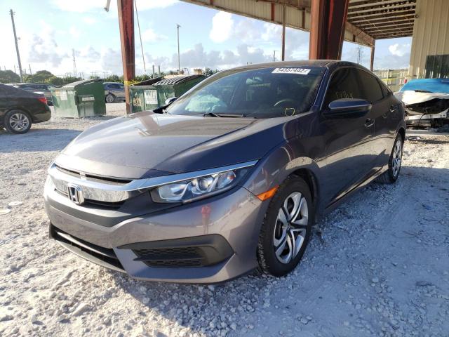 Photo 2 from auction – 2017 HONDA CIVIC LX with VIN 19XFC2F53HE082311