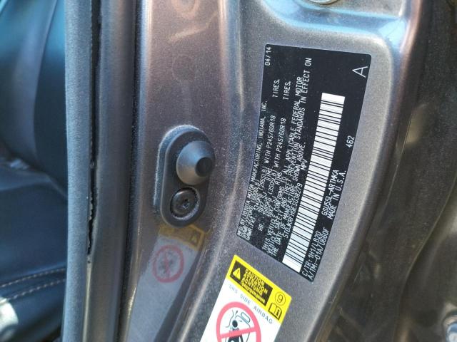Photo 10 from auction – 2014 TOYOTA HIGHLANDER with VIN 5TDJKRFH9ES038279