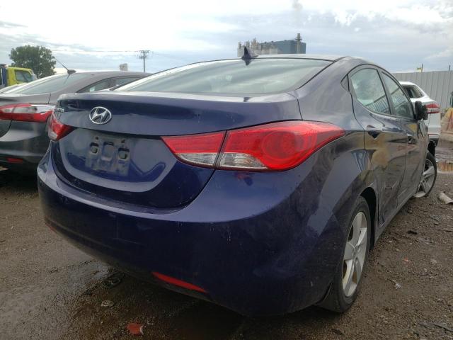 Photo 4 from auction – 2013 HYUNDAI ELANTRA with VIN 5NPDH4AE0DH306264