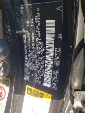 Photo 10 from auction – 2015 TOYOTA HIGHLANDER with VIN 5TDJKRFH6FS170174