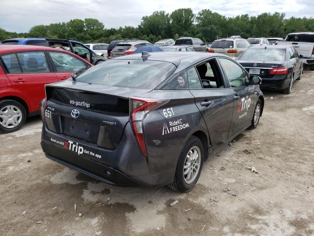 Photo 4 from auction – 2016 TOYOTA PRIUS with VIN JTDKBRFUXG3010450