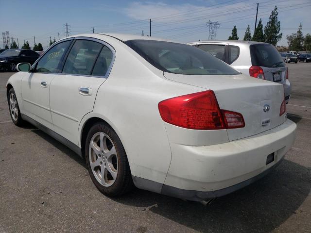 Photo 3 from auction – 2003 INFINITI G35 with VIN JNKCV51E93M001858