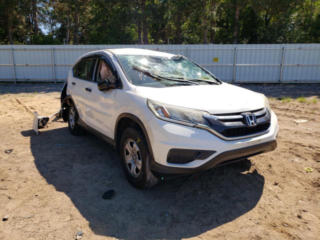 HONDA CR-V LX 2015 with VIN 5J6RM3H33FL005626 - Photo from auction