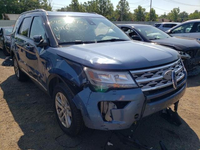 FORD EXPLORER X 2018 with VIN 1FM5K8D81JGB25320 - Photo from auction