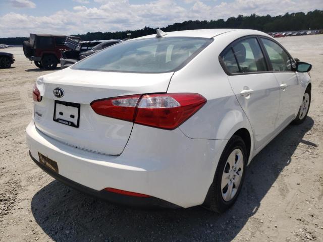 Photo 4 from auction – 2016 KIA FORTE LX with VIN KNAFK4A60G5459621